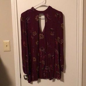Forever 21 Maroon Tunic
